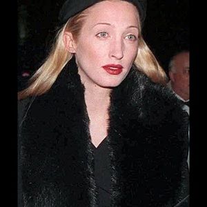 Calvin Klein faux fur shawl black only worn once